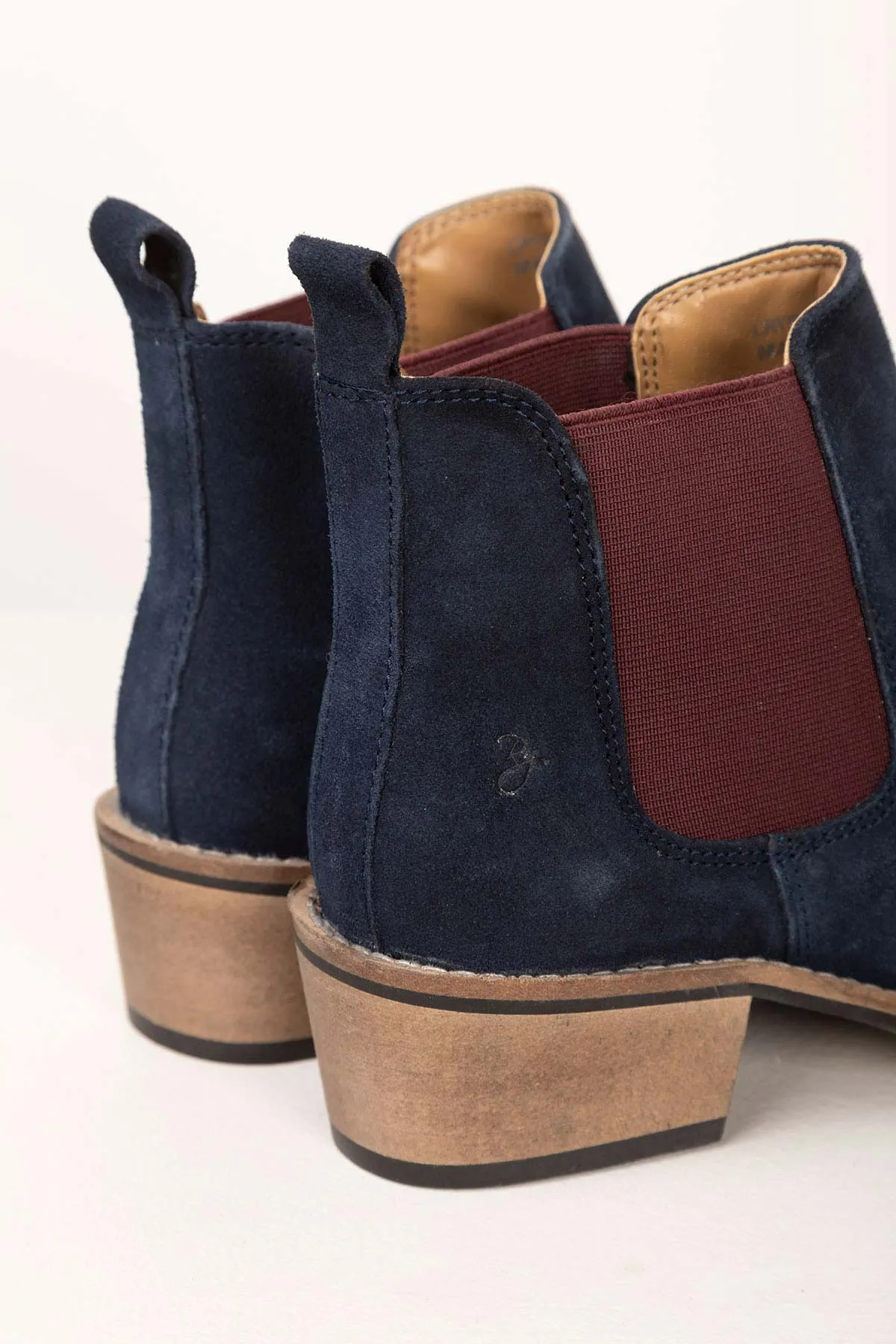 Ladies Suede Chelsea Boots with Heel -  Kirby II