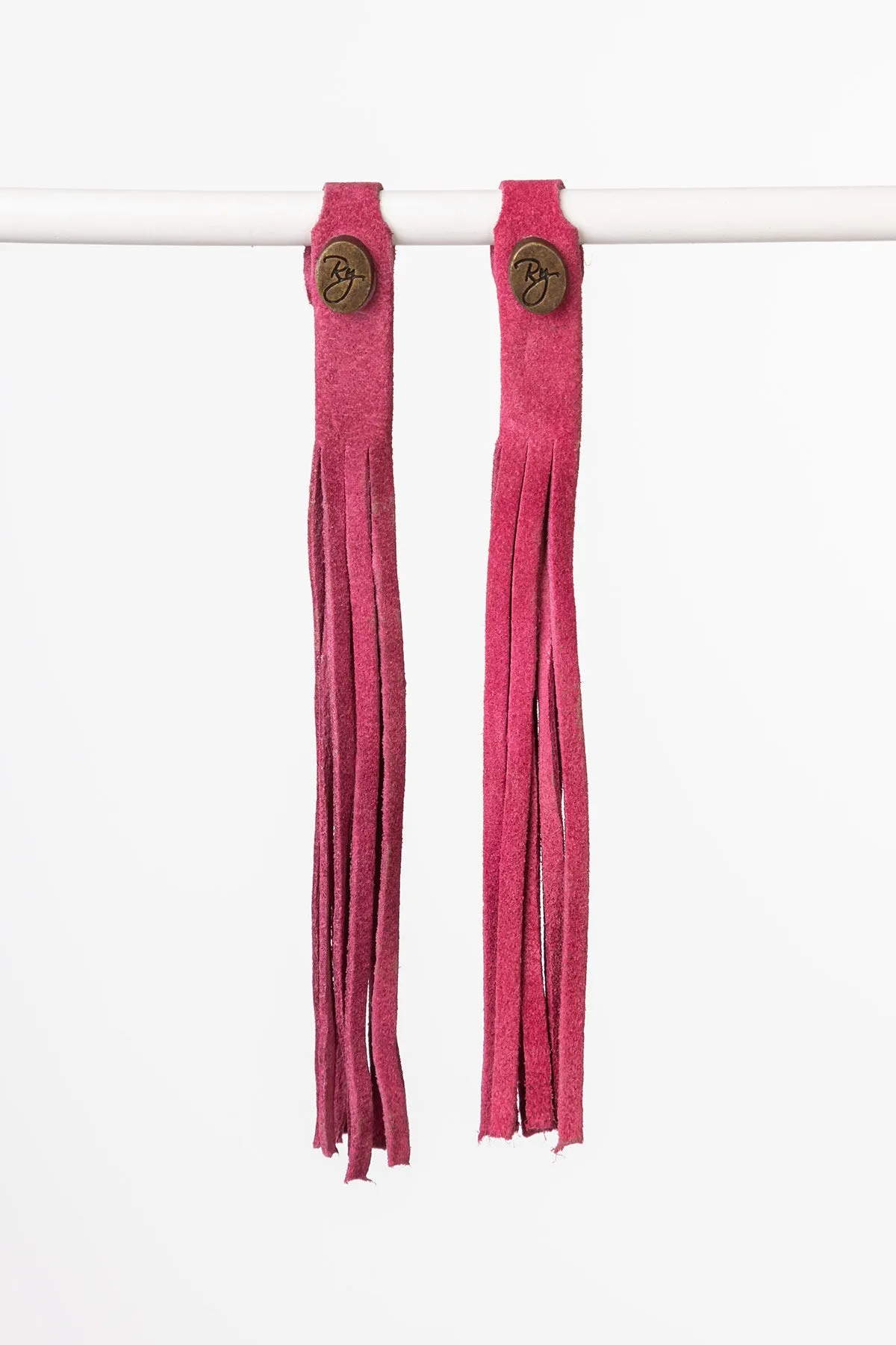 Ladies Tall Suede Boot Tassels