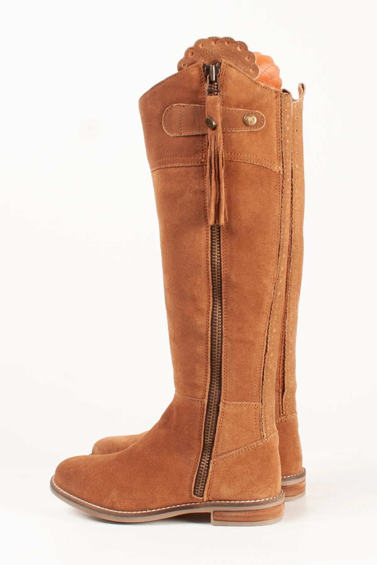 Ladies Tall Suede Boots - Allerton