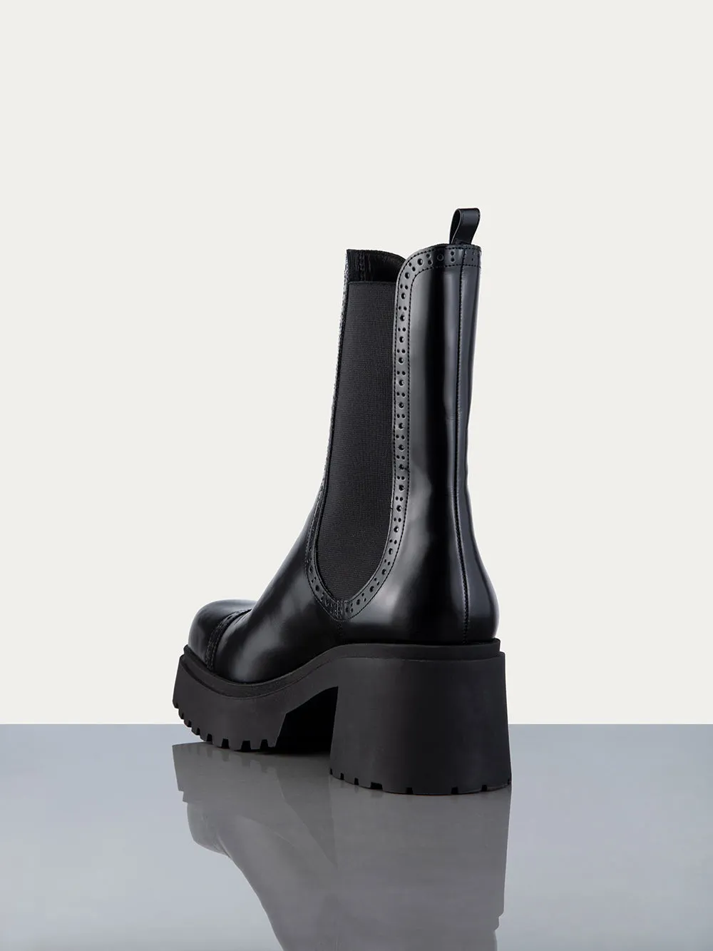 Lumi Lug Boot -- Noir