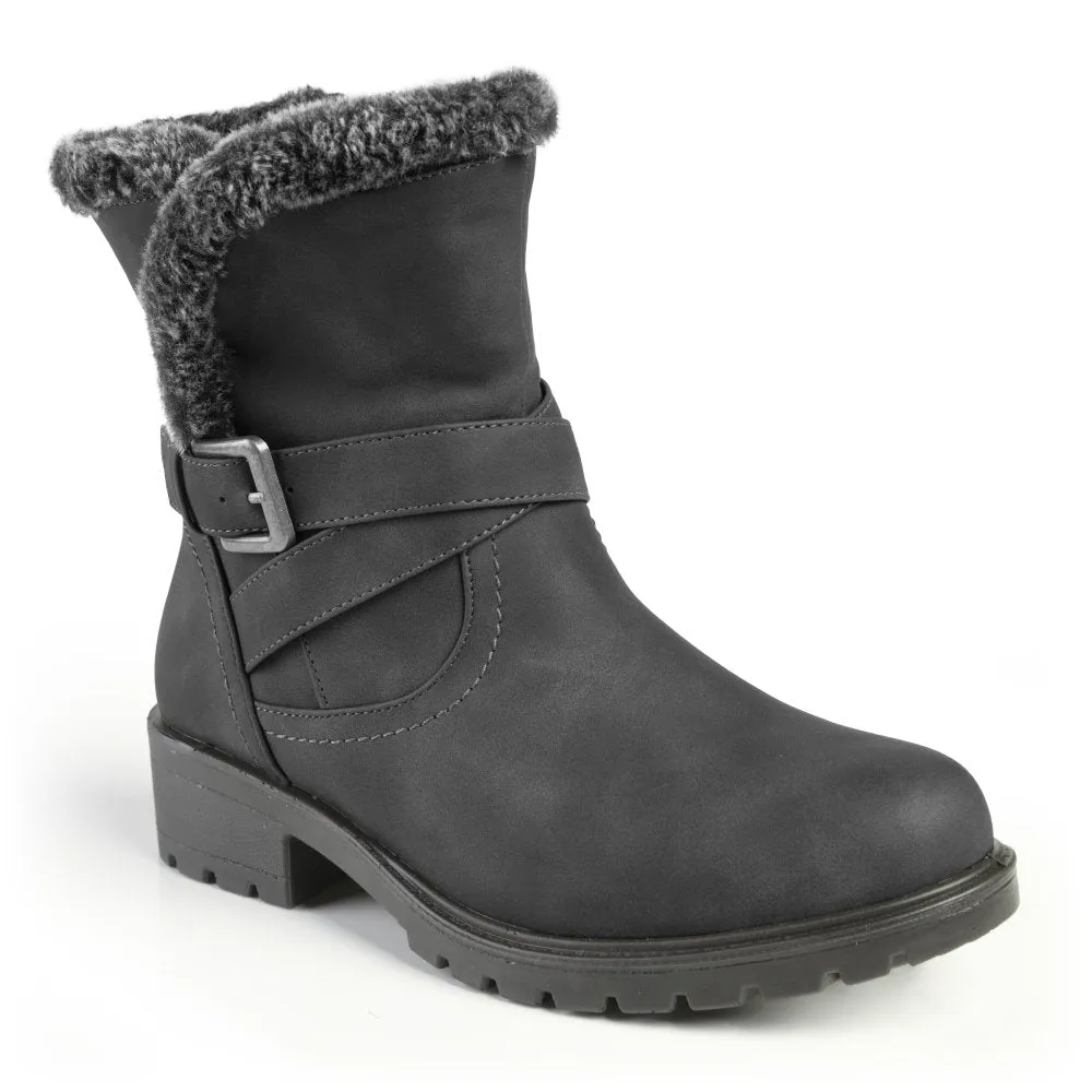 Madison Faith Ankle Boots - Black