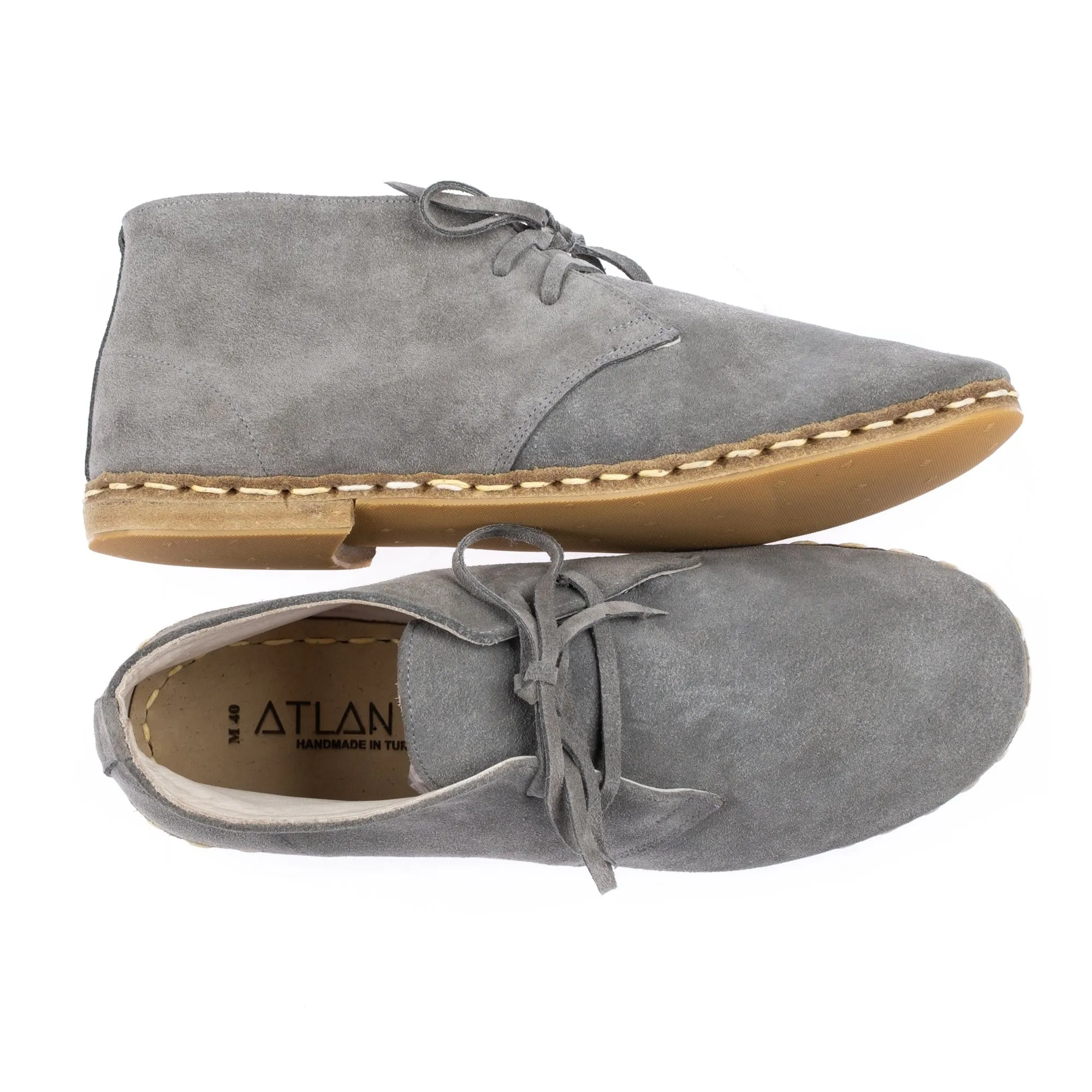 Men's Gray Boots