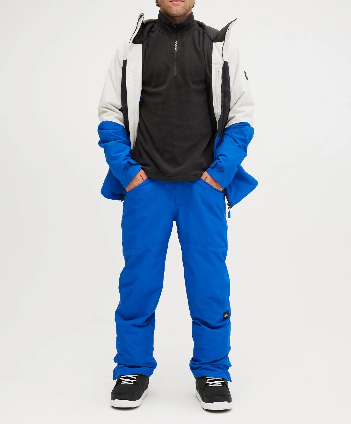 Men's Hammer Snow Pants - Surf The Web Blue