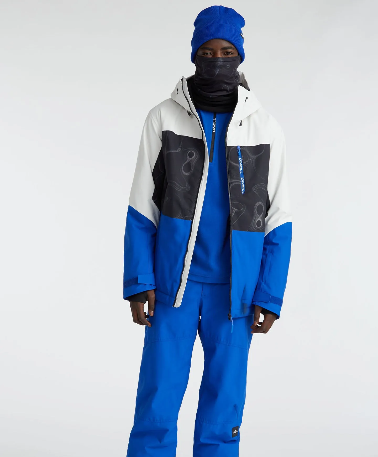 Men's Hammer Snow Pants - Surf The Web Blue