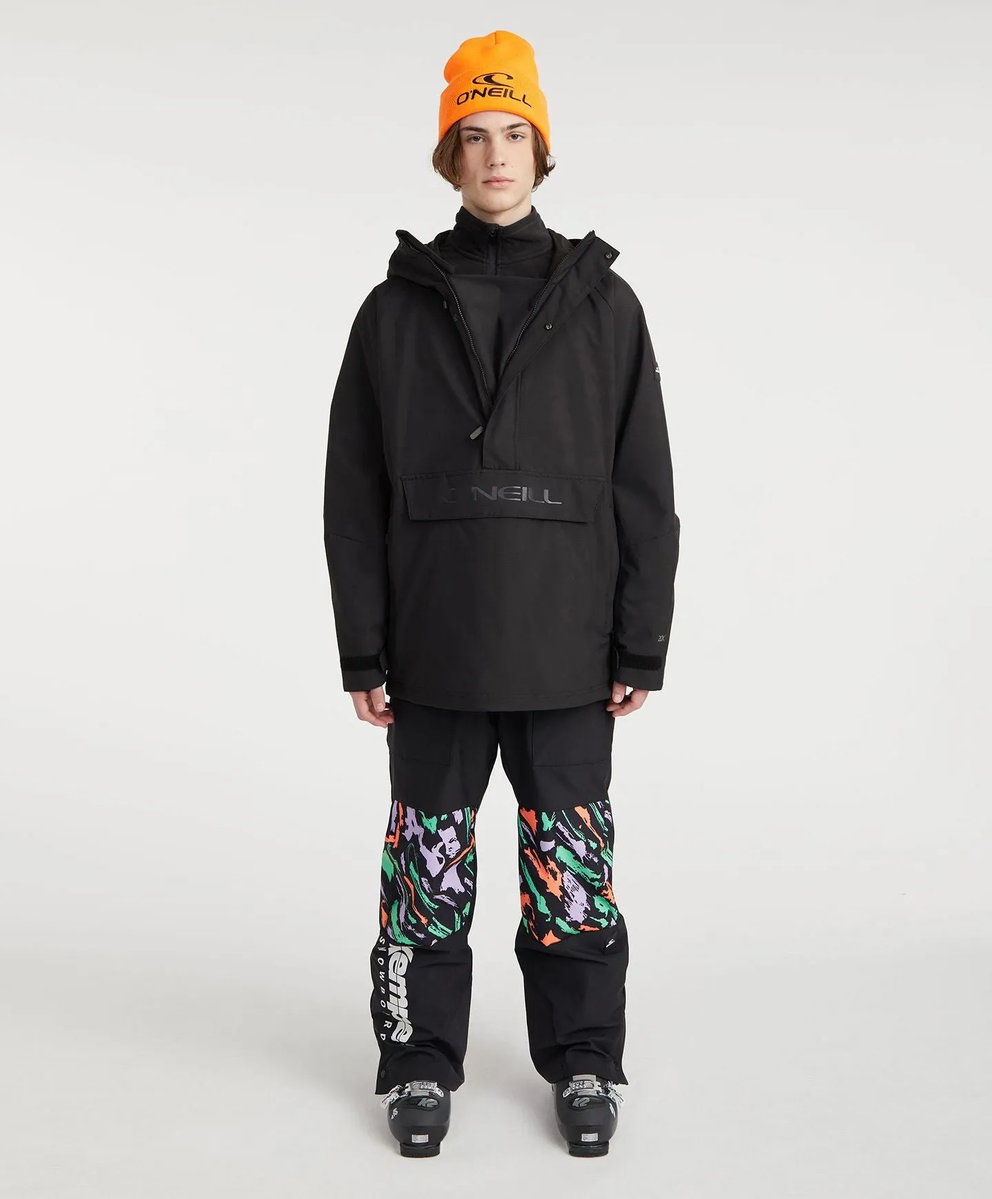 Men's O'Riginals Anorak Jacket Snow Jacket - Black Out