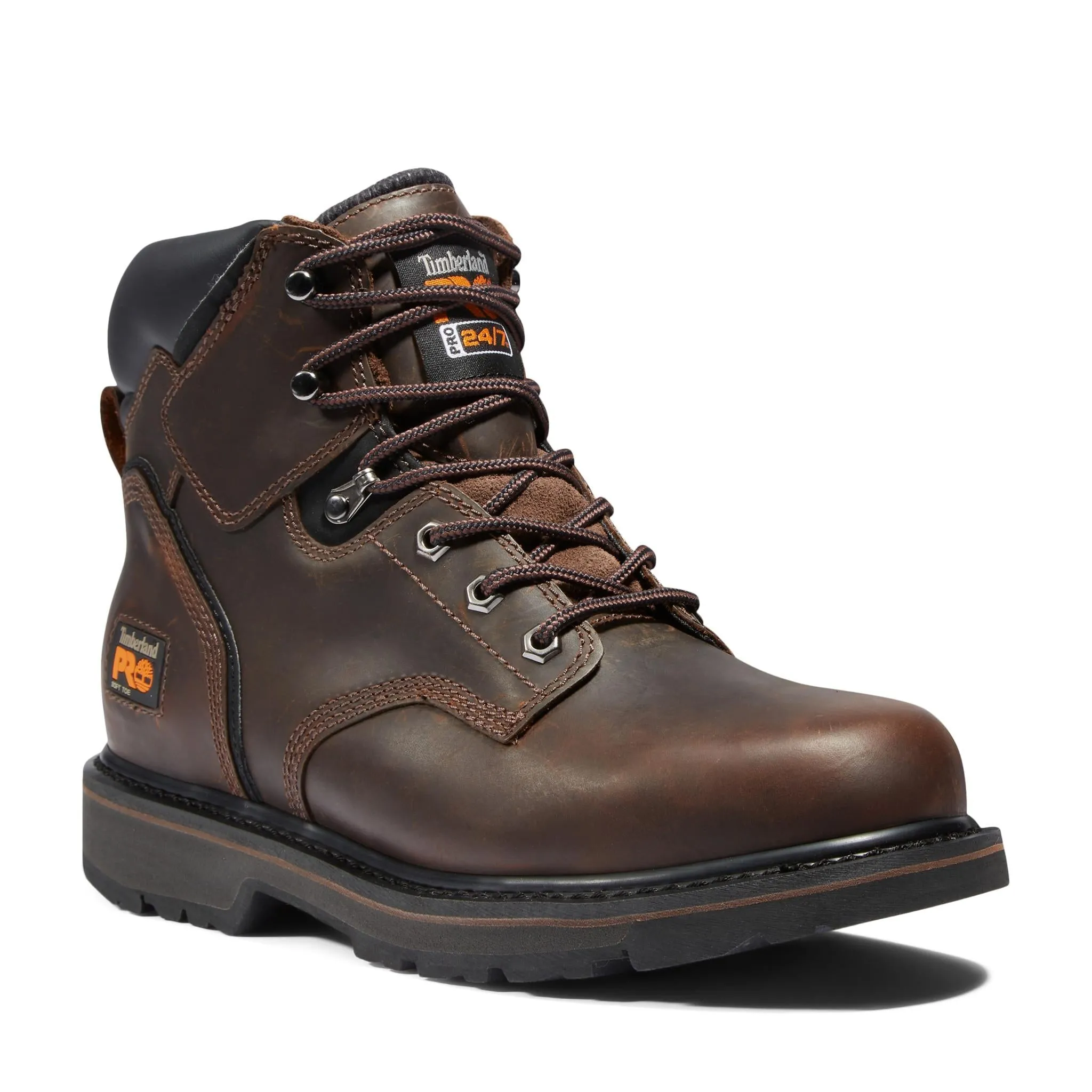 Pit Boss 6 Inch Soft-Toe Boot Brown