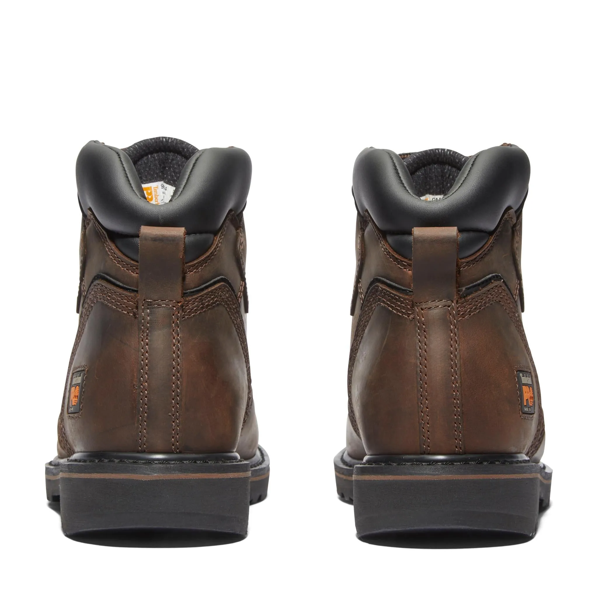 Pit Boss 6 Inch Steel-Toe Work Boot Brown