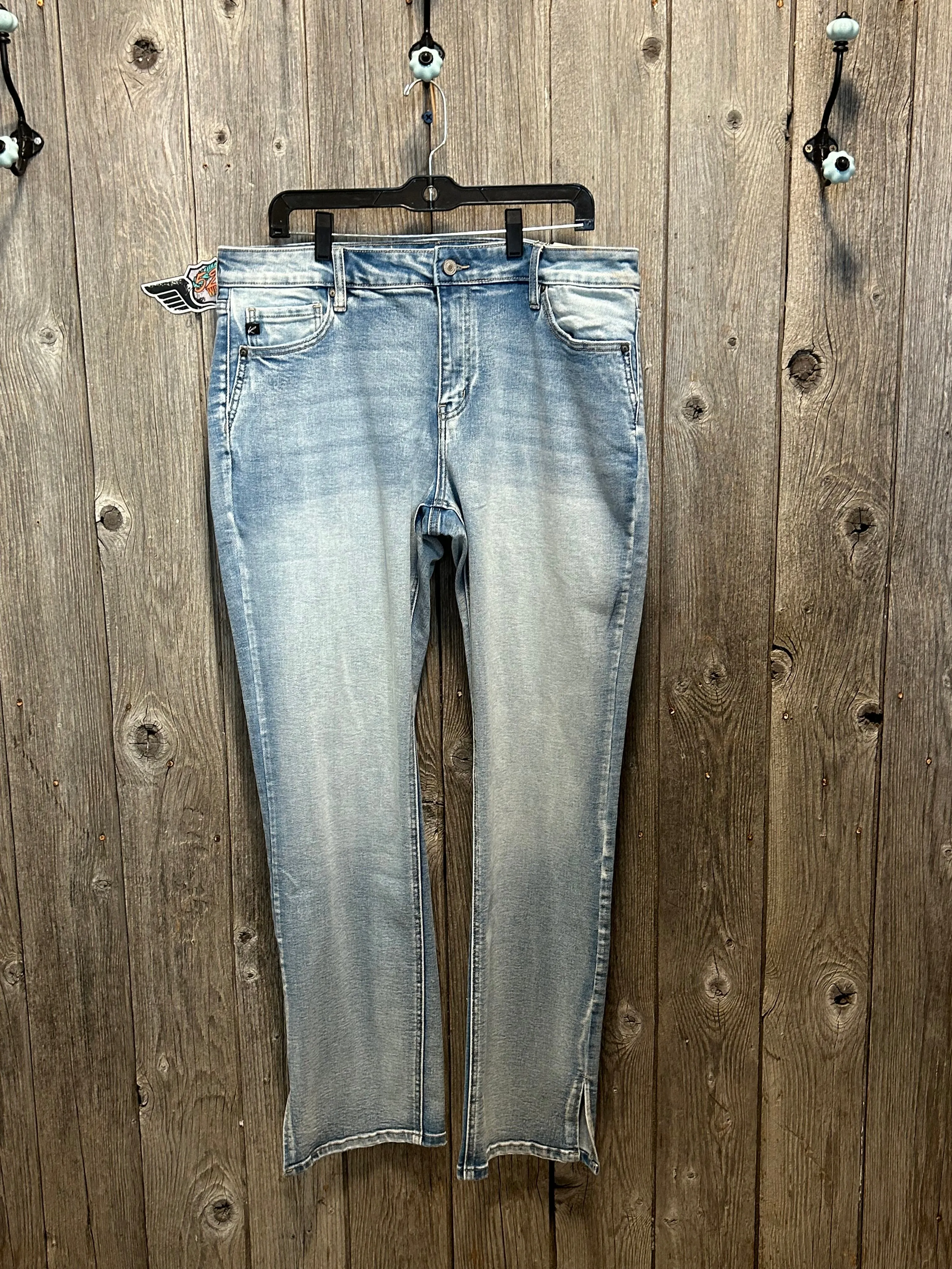 Plus Size Y2K Mid Rise Boot Cut