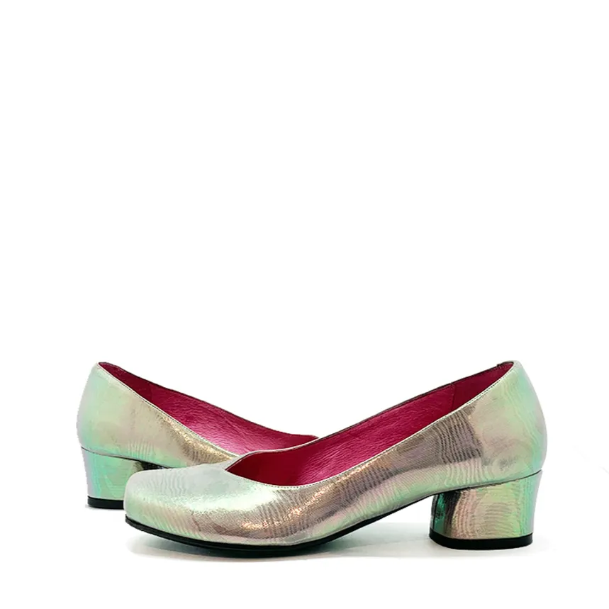 Polo - iridescent Low heel shoe