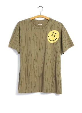 RAIN CAMO RAIN SMILE | Jersey Crew T | Khaki