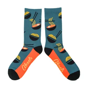 Ramen Noodles Men's & Women's Crew Socks