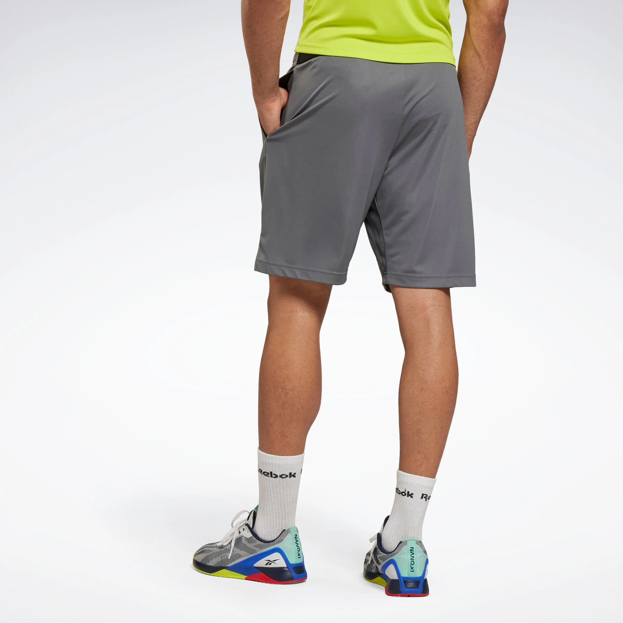 Reebok Apparel Men Workout Ready Shorts Cdgry6