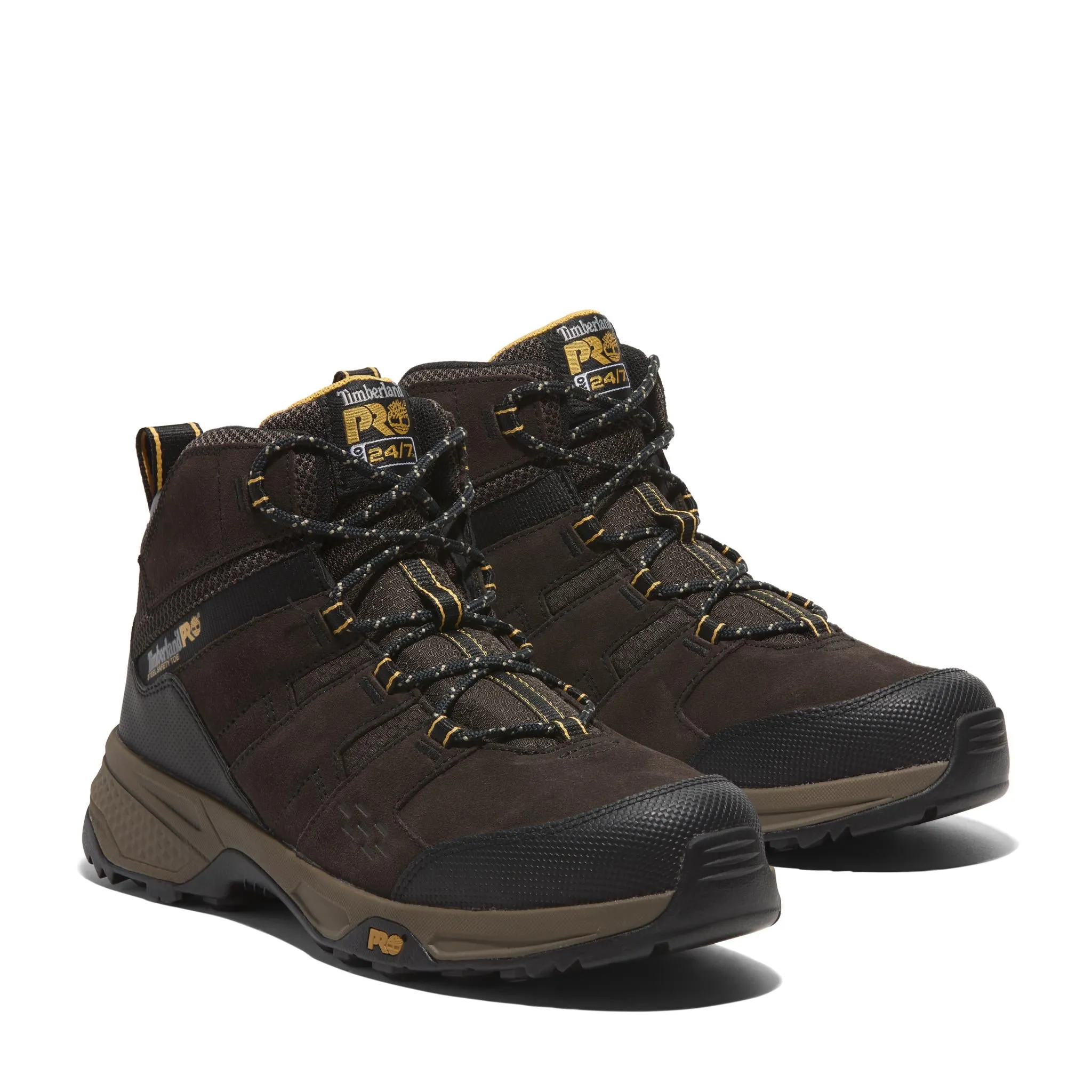 Switchback Lt 6 Inch Steel-Toe Work Boot Brown