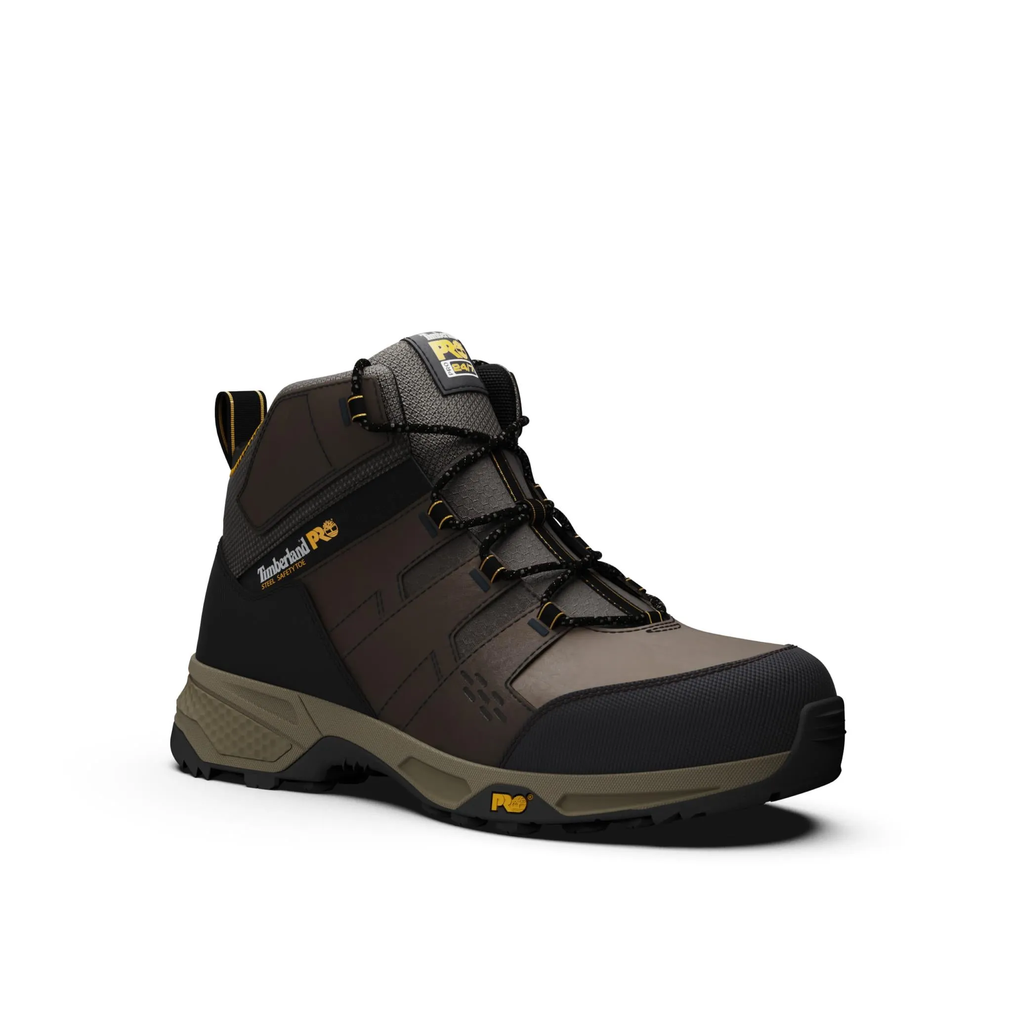 Switchback Lt 6 Inch Steel-Toe Work Boot Brown