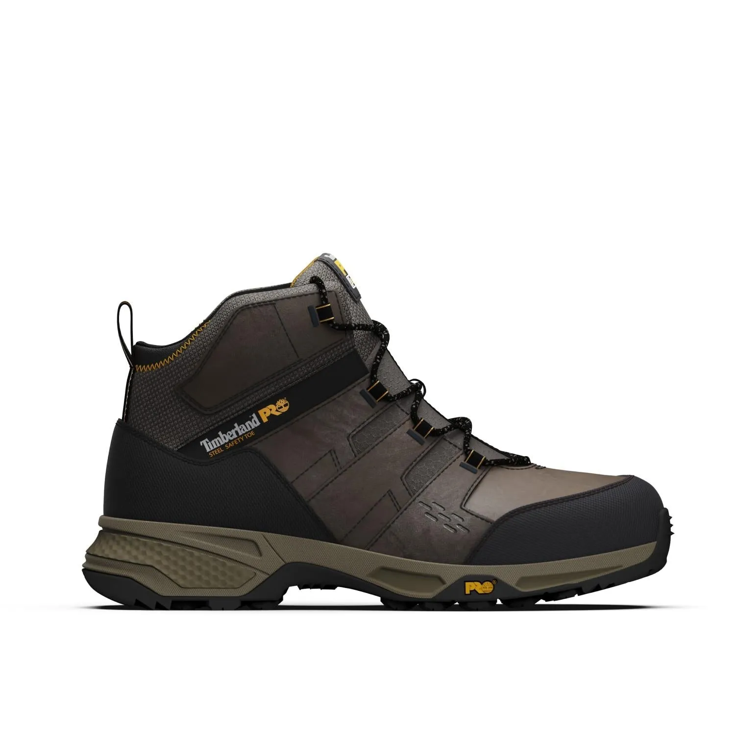 Switchback Lt 6 Inch Steel-Toe Work Boot Brown