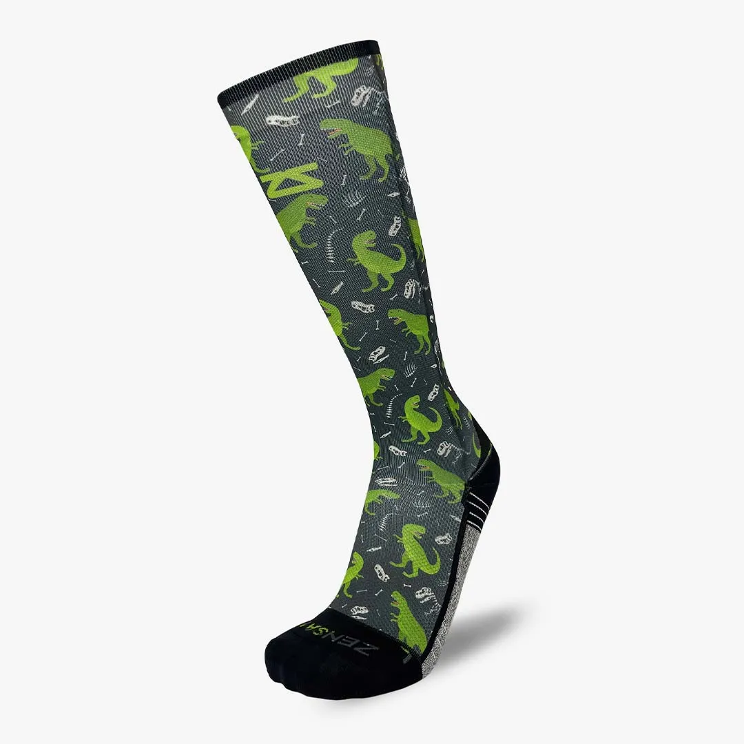 T-Rex Compression Socks (Knee-High)