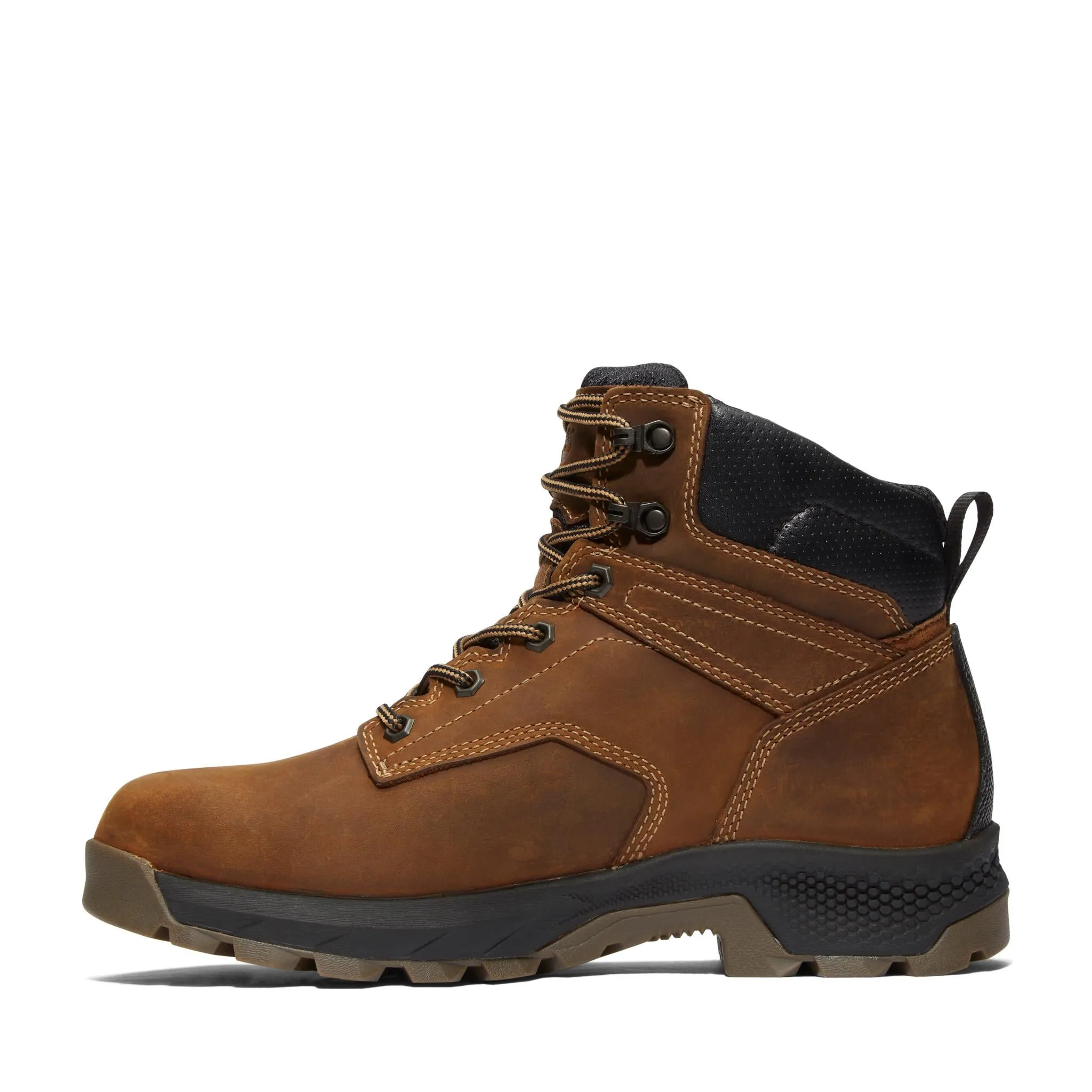 Titan EV 6 Inch Soft-Toe Waterproof Work Boot Brown