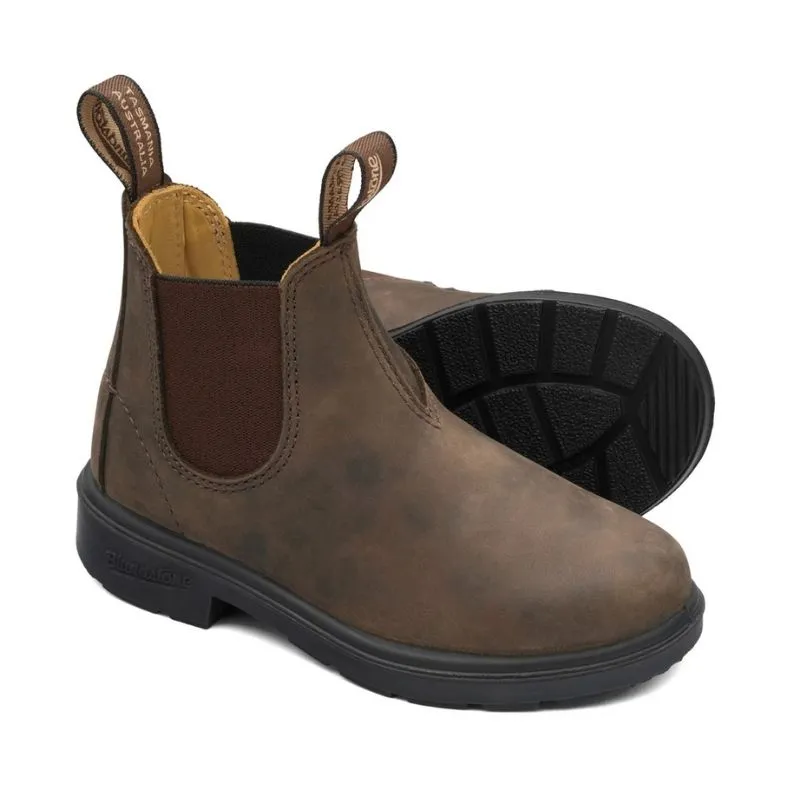 Unisex Kids' Blundstones Rustic Brown