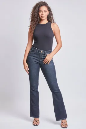 WannaBettaButt Mid Rise Boot Cut Jeans