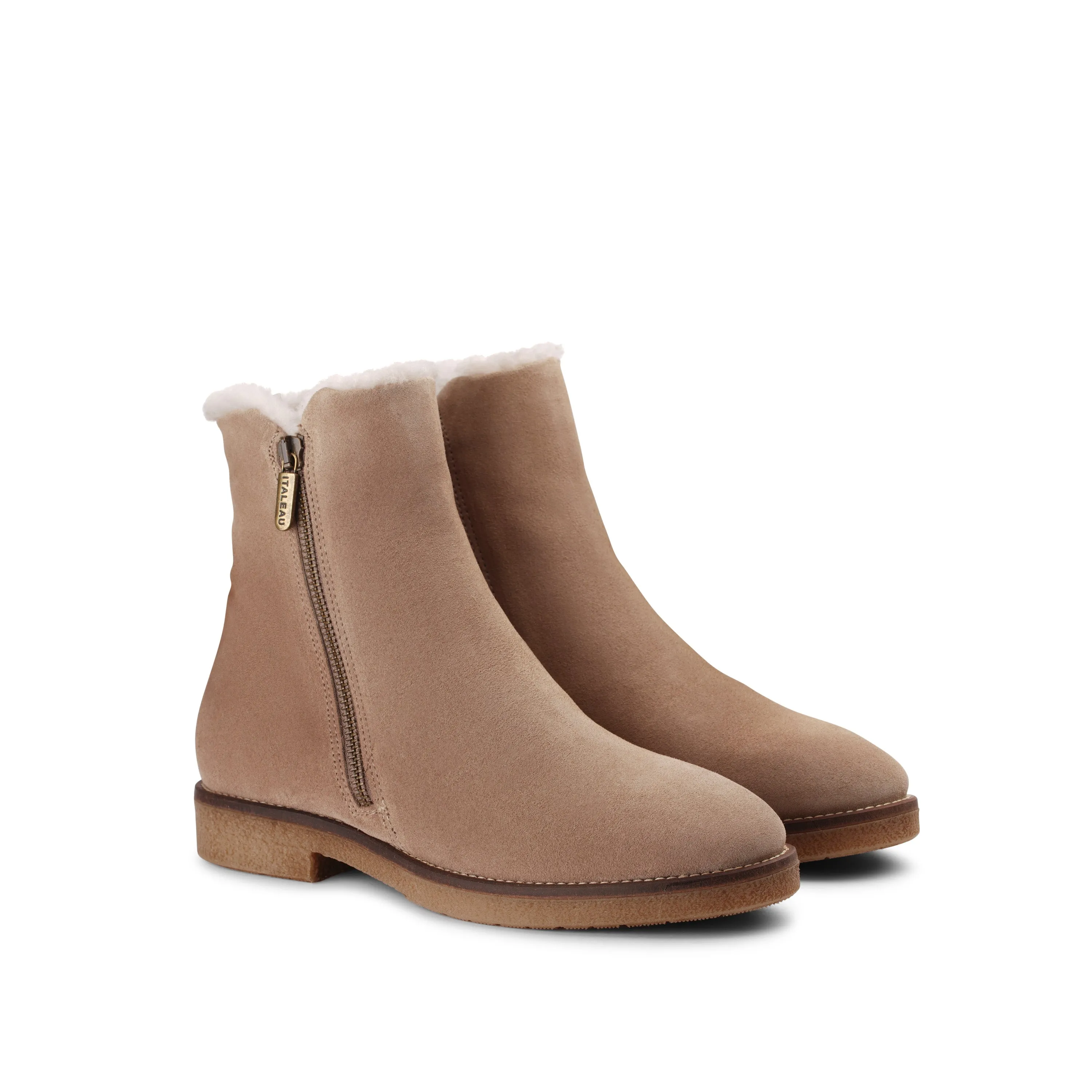 Waterproof Fiorella Shearling Booties