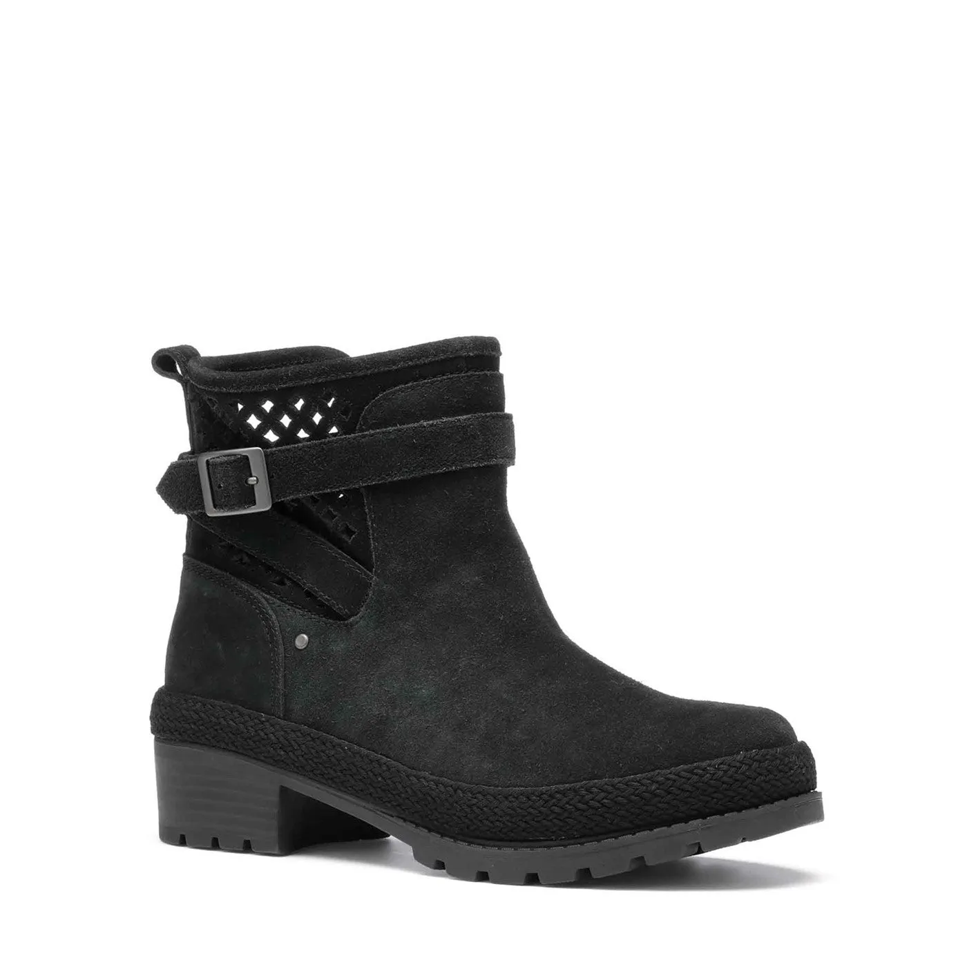 Women's Liberty Perforated Leather Ankle Boots