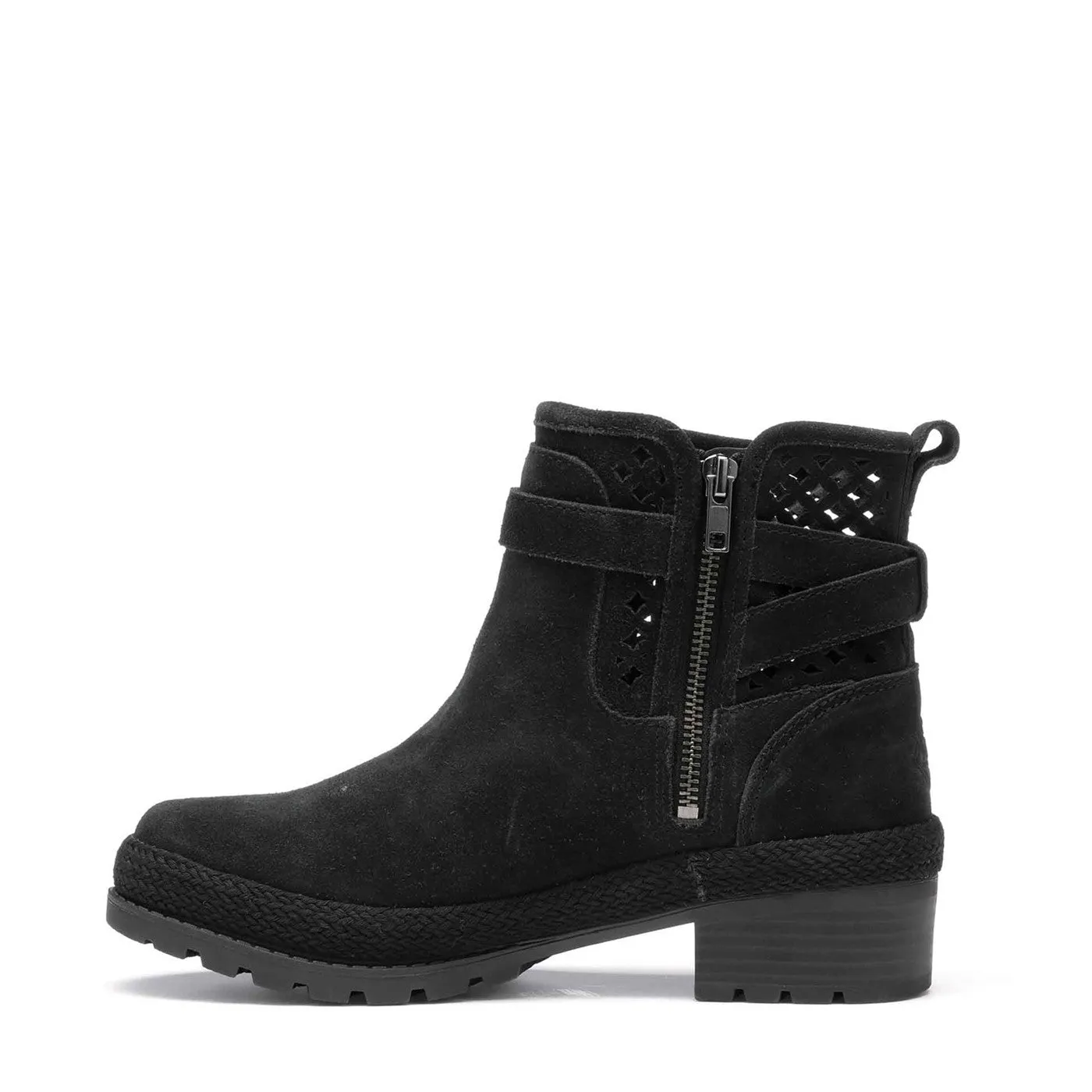 Women's Liberty Perforated Leather Ankle Boots