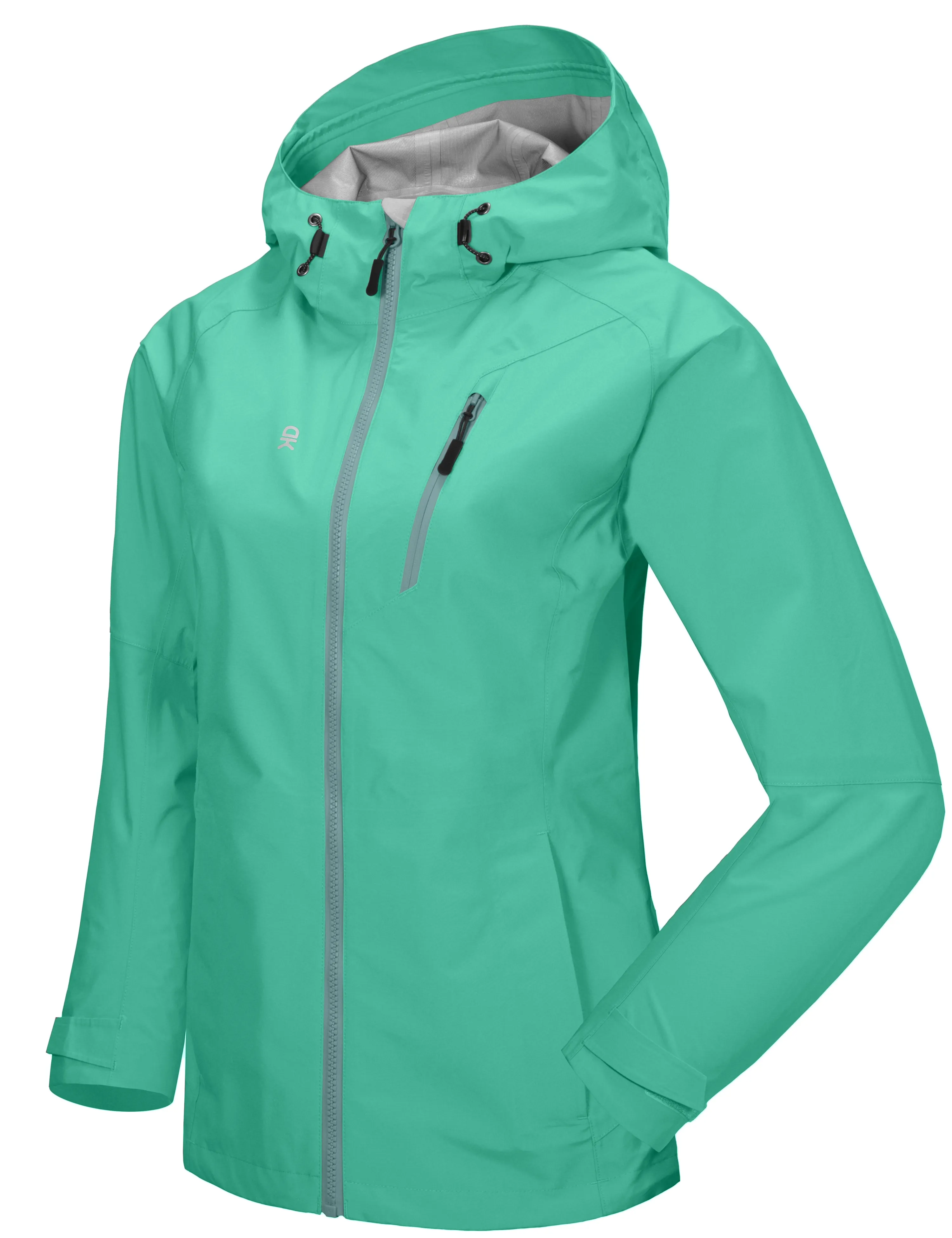 Women's Lightweight Waterproof Hiking Rain Jacket