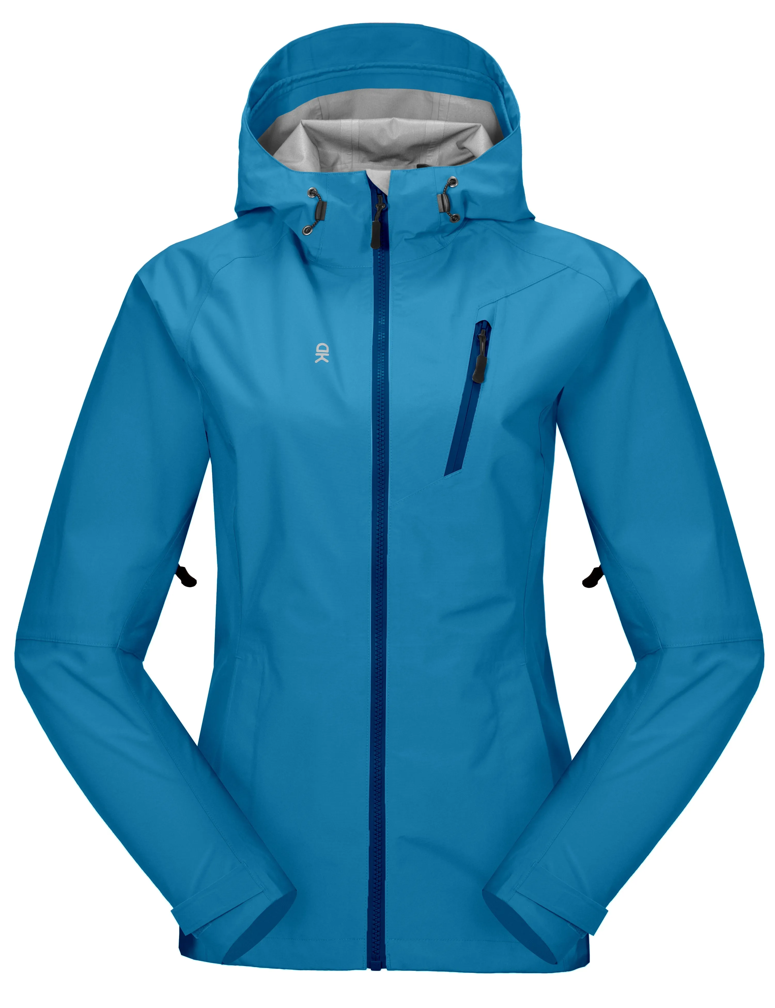 Women's Lightweight Waterproof Hiking Rain Jacket